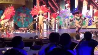 201311三亞 美麗之冠16 拉斯維加斯歌舞秀 夜秀表演雜技 俄羅斯金髮美女 海南島