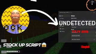Stock Up Script🔥| FREE ✅ | Auto Farm 🌟