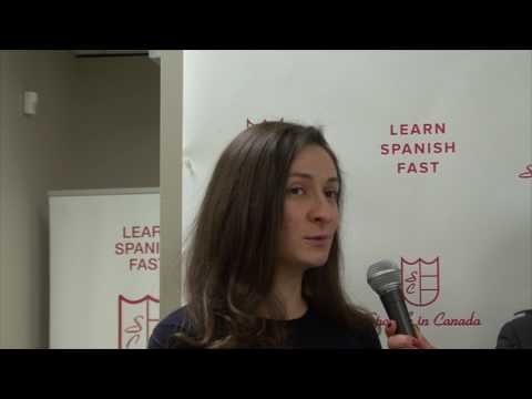 Testimonial at  Spanish In Canada!!