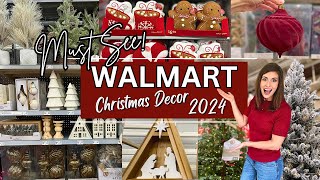 WOW! Walmart Christmas Decor 2024 – Must See Finds! | Christmas Shop with Me.