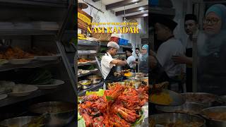 Trying one of Malaysia’s best Nasi Kandar in Penang (Hameediyah Restaurant) #malaysianfood #penang
