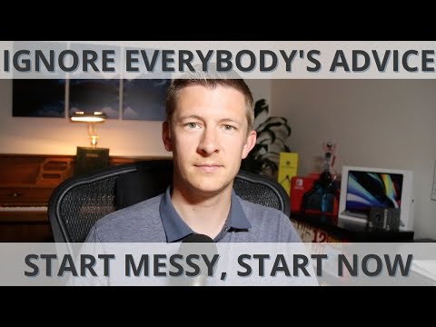 Want to Create Amazing Content Online? Ignore Everybody's Advice and Start Right Now