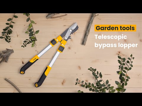 Reach high branches easily with STIGA telescopic bypass lopper