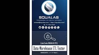 ETL Tester Vacancies