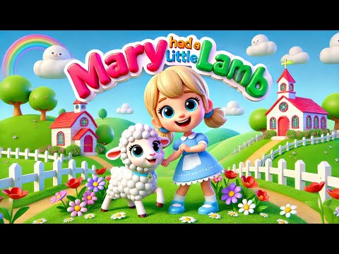 Mary Had a Little Lamb | Classic Nursery Rhyme | Kids Song with Lamb Adventure