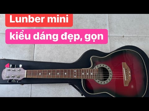 Đàn guitar Lumber mini nhỏ gọn đẹp. Giá: 1tr600k. guitar mini 0936057750