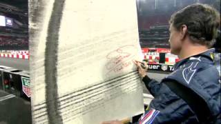 ROC Wembley 2008 Coulthard F1 Charity Art