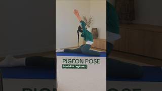 7 beginner-friendly steps to prepare your body for Pigeon Pose 🌱 #yoga #yogatutorial