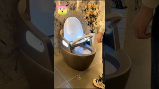 Elegant Smart Bathroom Tour | Black Fixtures, White Inner Deck