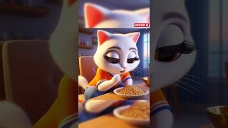 Mummy Cat Eats Gold! #cat #cute #catlovers #funny #cutecat