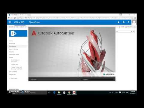 Opening AutoCAD file with Xref from SharePoint