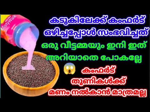 കംഫർട് വീട്ടിൽ ഉണ്ടായിട്ടും ഇത്രയും നാൾ ഇതൊന്നും അറിഞ്ഞില്ലല്ലോ #cleaningtips #amazingkitchentips