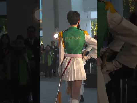 台北市立第一女子高級中學儀隊表演、又美又颯