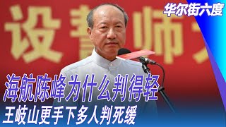 海航陈峰为什么判得轻，王岐山更手下多人判死缓｜华尔街六度
