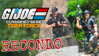 G.I. Joe Classified Series Tiger Force Recondo action figure review #gijoeclassified #tigerforce