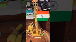 Flag Hoisting Mechanism Made by Kids!! 😍 #flag #india #witblox