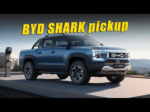 比亚迪首款皮卡！1.5T插电混动，前后双叉臂带大梁 | BYD's First Pickup SHARK | 1.5T PHEV