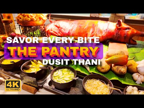 Taste the Difference | The Pantry at Dusit Thani Hotel 🇵🇭 | 4K Food and Walk Tour |