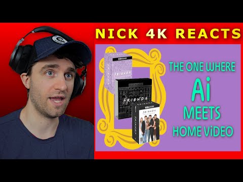 Friends 4K Blu Ray: The One with the Digital Makeover | NICK 4K REACTS