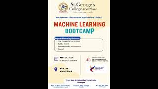 Machine Learning Bootcamp #bcadegree #workshop #bootcamp #aiml #kerala #bcastudents #addon