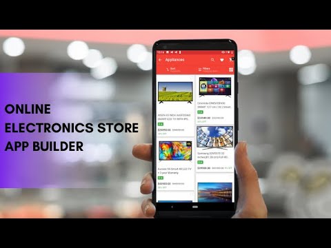 Build Electronics eCommerce Native Mobile App | Sell Electronics Products Online