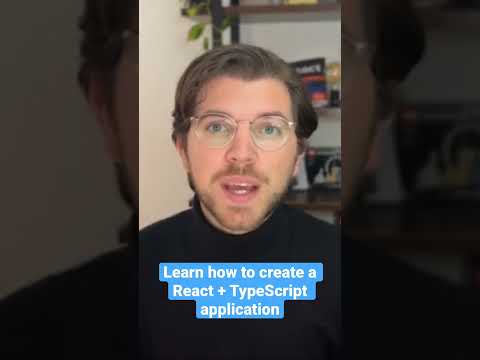 Learn how to create a React + TypeScript app from scratch 🚀