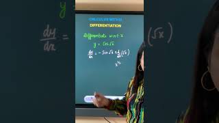 DIFFERENTIATION |CLASS 12 MATHS | CBSE BOARDS | STATE BOARDS | CUET #shorts_