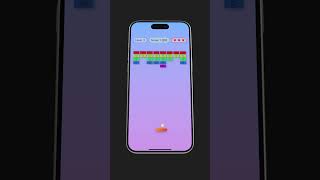 🏆 SwiftUI Breakout Game – Classic Brick Breaker with Modern Animations 🚀