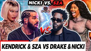 Kendrick & SZA OBLITERATE Drake & Nicki Minaj’s Meltdowns with CLASS!🔥| Rap News Gossip