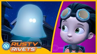 Rusty’s Spooky Adventure 👻 | Rusty Rivets | Cartoons for Kids