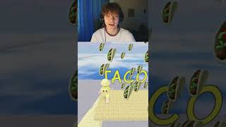 the tacos roblox obby.. 😱😂 #roblox #robloxshorts #robloxmemes