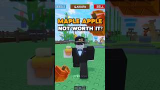 Is the NEW Maple Apple worth it? #growagarden