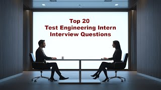 Top 20 Test Engineering Intern Interview Questions