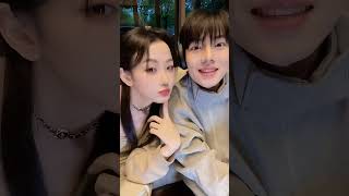 Couple combination Such a sweet gaze!!🥰🥰#曾辉 #zenghui #韩雨彤 #hanyutong