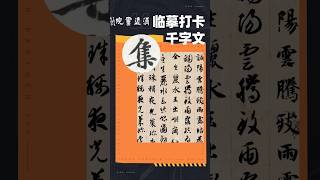 ［書法臨帖］智永千字文集字原大臨摹詳解#書道 #書法 #calligraphy #書法教學 #art #typography #書法檢定 #書法入門 #智永千字文 #中國文化 #藝術欣賞 #書法藝術
