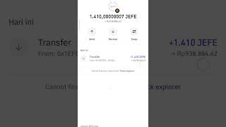 Airdrop 900k gratis dan Langsung WD 🤑🤑🤑 #bitcoin