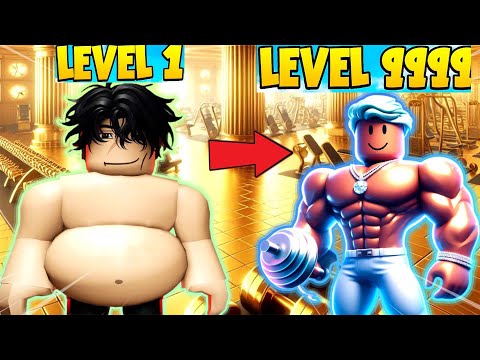 I WENT NOOB TO PRO IN ROBLOX GYM LEAGUE !