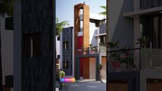 Modern House design  #shorts #shortsvideo #architecture #viral #homedesign #trend #trending