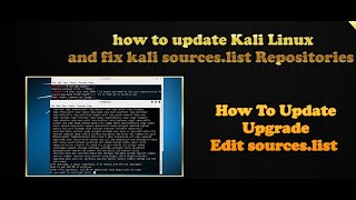How to Fix Kali Linux Update Problem Latest Version & Update 2020(100% Solution)#librarytech#chandan