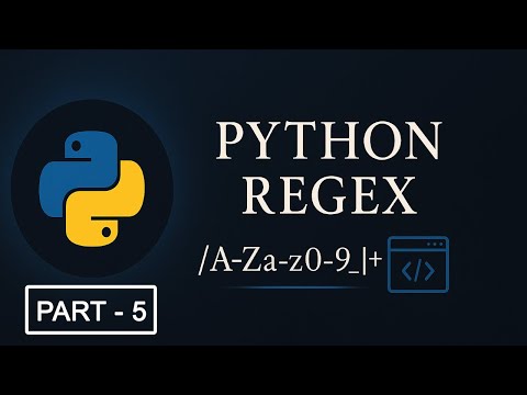 Python Regular Expressions (RegEx) Part - 5: Flags and Real-World Problems