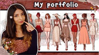 Follow my Fashion Design Portfolio to get your first job.