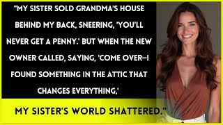 My Sister Sold Grandma's House and Laughed – But What the New Owner Found Changed Everything!