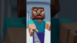 MINECRAFT Steve Builds an EPIC Blocky Moon Base! 🌕🚀 #animation #animationshorts #minecraftanimation