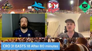 2025 R20 NRL Sharks vs. Roosters Commentary/Watchalong Livestream with @WobblinJawSports⁩