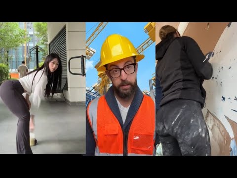 @funnybuilding789 Part 39 /#engineering #amazing #workout #adamrose #funnymoments #construction