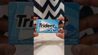 Unboxing Trident Minty Sweet Twist flavour!#unboxing #trident #bubblegum #hiphop #rap #music #song !