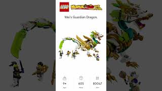 PREVIEW: LEGO Monkie Kid, Mei's Guardian Dragon, Set 80047, LEGO 2023