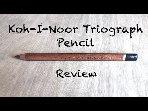 KOH-I-NOOR HARDTMUTH TRIOGRAPH Pencil Review