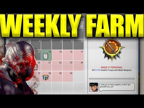 Warframe Weekly Farm! Stalker Incarnons Archon Shards Warframe 1999 And More!