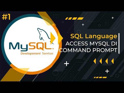 Akses MySQL Melalui Command Prompt & Pengenalan SQL | SQL Language #1